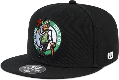 Vista 15 de Ultra Game Gorra de béisbol negra Ultimate oficial de sarga con broche a presión de la NBA para hombres
