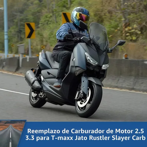 Vista 6 de Reemplazo del carburador del motor 2.5 3.3 para T-maxx Jato Rustler Slayer Carb