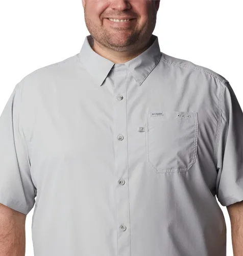 Vista 5 de Columbia Camisa PFG Slack Tide Camp para hombre Gris (Cool Grey)