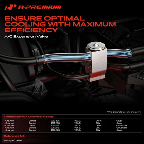 Vista 2 de Válvula de expansión de CA A-Premium compatible con Chevrolet
