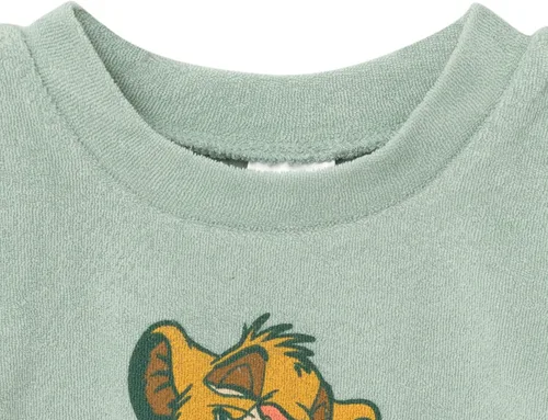 Vista 7 de Disney Conjunto de camiseta y pantalones cortos de Mickey Mouse Cars de Rey León, tallas para niños pequeños a niños grandes (2T - 10-12)