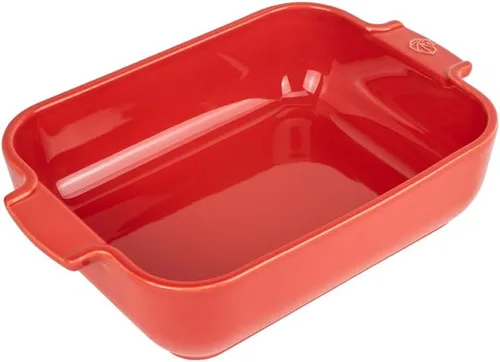 Vista 7 de Peugeot - Appolia Plato rectangular para horno - Panadero de cerámica con asas - Azul, 8 x 6 x 2 pulgadas