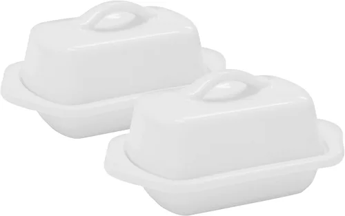 Vista 10 de 5" Mini Mantequilla Plato, juego de 2
