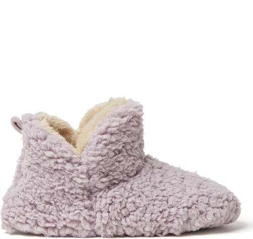 Vista 8 de Dearfoams Pantuflas Chelsea de sherpa de imitación para interiores