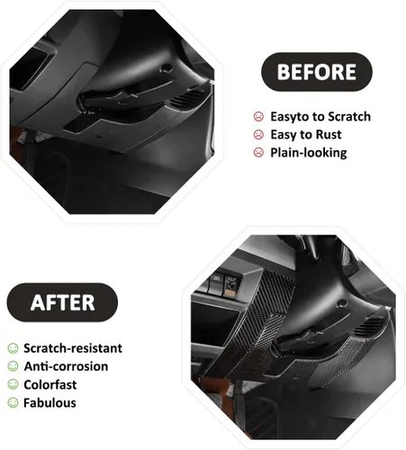 Vista 2 de Co-Pilot - Adhesivo para cubierta de control central del conductor principal, para Mazda MX-5 NC RF Miata 2009-2014 LHD, Co-Pilot - Adhesivo