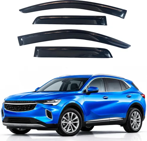 Vista 311 de Visera de ventana IG para Ford Focus Sedán y Hatchback 2012-2018, Protector de ventana lateral para lluvia y viento estilo Mugen, extra duradero