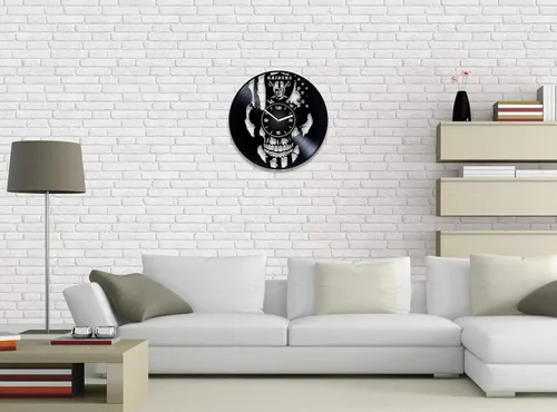 Vista 4 de Raiders - Reloj de pared deportivo de 12 pulgadas