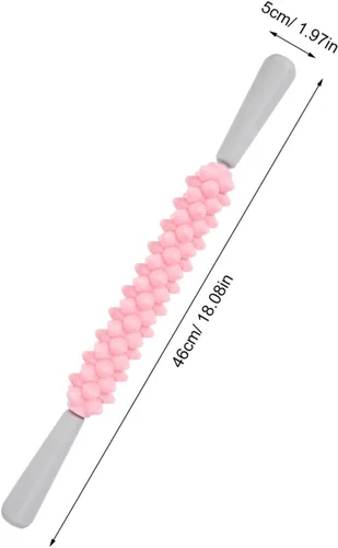 Vista 2 de Deep Tissue Muscle Roller Stick for Legs Back Arms Shoulders Nonslip Trigger Point Massager TPR Body Massage Roller for Full Body Relaxation and