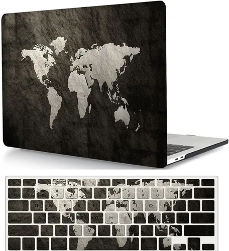 Vista 32 de Funda para laptop compatible con MacBook Air de 11 pulgadas 2015 2014 2013 2012 2011 2010 Realease modelo A1465 A1370, funda protectora de plástico