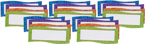 Vista 5 de Placas magnéticas para poner el nombre DO 735205, de 0.19 pulgadas de alto x 8.75 pulgadas de ancho x 7 pulgadas de largo, (20 por empaque)