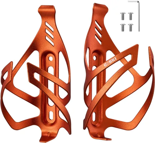 Vista 10 de Corki Cycles - Soporte para botella de agua para bicicleta de aleación de aluminio, jaula universal para botellas de agua para bicicletas