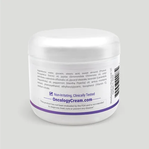 Vista 7 de PhysAssist Crema Oncológica 4 oz más bálsamo labial. Hidrata y mima la piel estresada. Fabricado con una mezcla de botánicos naturales. Clínicamente