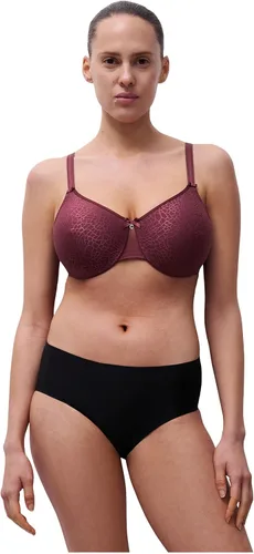Vista 8 de Chantelle Minimizador C Magnifique Sin Costuras Sin Forro para Mujer 11 Nero - Negro