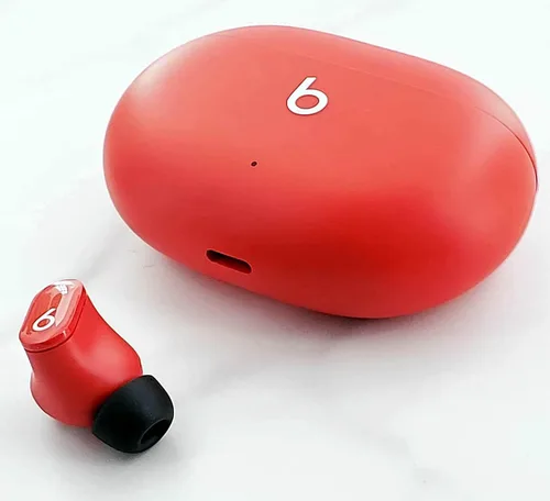 Vista 8 de Kit de 9 pares de almohadillas compatibles con Beats Studio Buds +, doble brida de silicona y puntas de espuma viscoelástica, S/M/L de repuesto