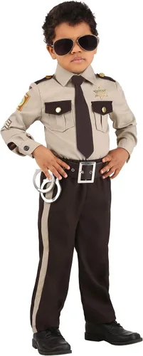 Vista 2 de Disfraz de Sheriff para niños pequeños
