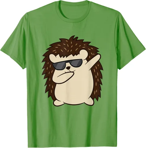 Vista 20 de Dabbing Hedgehog Funny Hedgehog Camiseta S