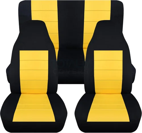 Vista 23 de Fundas para asientos de automóvil, Negro
