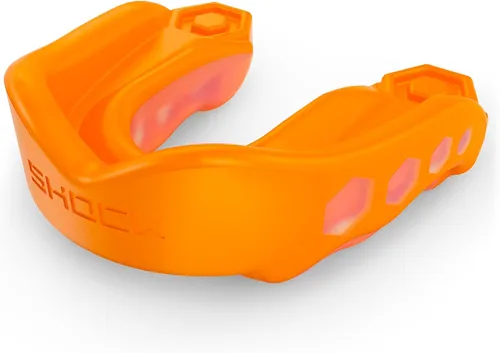 Vista 11 de Shock Doctor Gel Max - Protector bucal, protección resistente y ajuste personalizado, juvenil, frambuesa azul