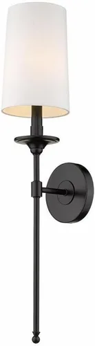 Vista 10 de Z-Lite 1 aplique de pared ligero 807-1S-RB, latón frotado