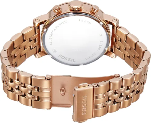 Vista 2 de Fossil es3380la original novio de la mujer Rose Gold-Tone Reloj cronógrafo