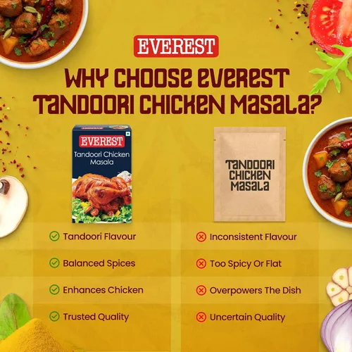 Vista 4 de Everest Pollo Tandoori Masala 1.76 oz