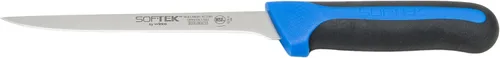 Vista 6 de Winco - Cuchillo para deshuesar de acero alemán de grado comercial, estrecho, azul, 6 pulgadas