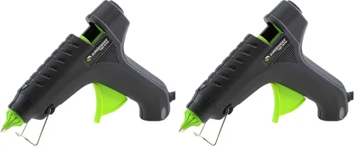 Vista 9 de Surebonder Kit de pistola de pegamento caliente de alta temperatura con 20 barras de pegamento multiusos de tamaño completo incluidas, perfecto