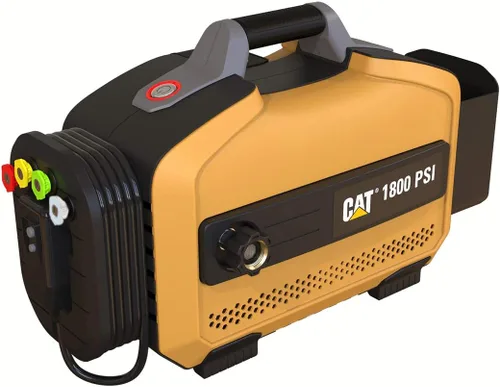 Vista 4 de CAT Lavadora de Presión Eléctrica - 1800 PSI 2.0 GPM con Manguera de Alta Presión, Pistola de Liberación Rápida, Lanza de Boquilla, Cañón de Espuma