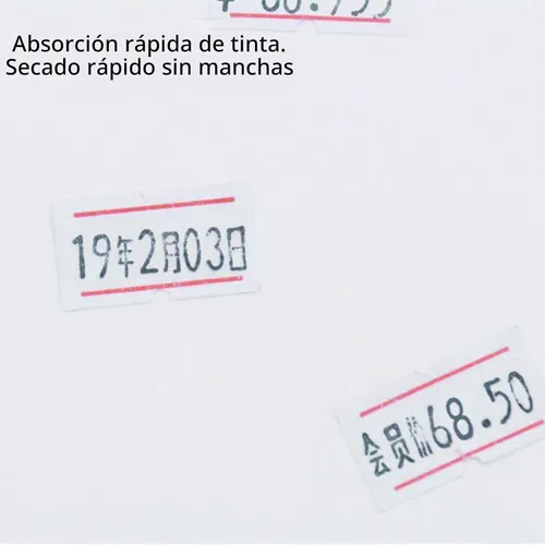 Vista 5 de Etiquetas de precio de 1,5000PCS Etiquetas de precio para pistola