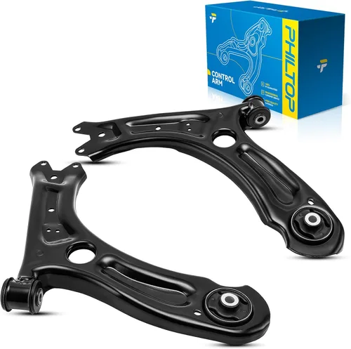 Vista 185 de PHILTOP 6 piezas de brazo de control delantero inferior con barra estabilizadora de rótula para Nissan Rogue 2014-2020 Rogue Sport 2017-2022 Qashqai