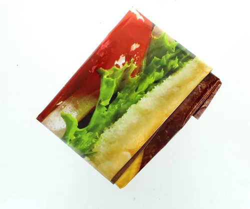 Vista 3 de Mighty Cheeseburger Mighty Bright - Hamburguesa fotográfica grande de 31 pulgadas con forma de helio