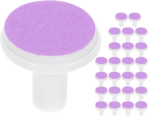 Vista 11 de Tofficu Almohadillas de repuesto para lima de uñas para bebé, 10 unidades, cabezales eléctricos para recién nacidos y niños pequeños mayores de 12