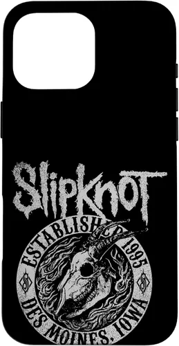 Vista 19 de Funda negra oficial de Slipknot Goat Flames para iPhone 17