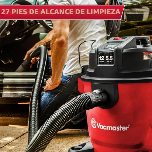 Vista 6 de Vacmaster Aspiradora de 12 galones, 5.5 HP Pico de alta capacidad, húmeda/seca - VJH1211PF 1101