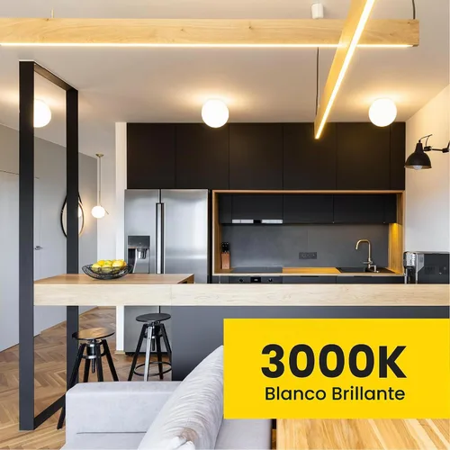 Vista 6 de Feit Electric Bombilla LED A19, equivalente a 60 W, no regulable, 800 lúmenes, base media E26, blanco brillante de 3000 K, CRI 90, vida útil de 10