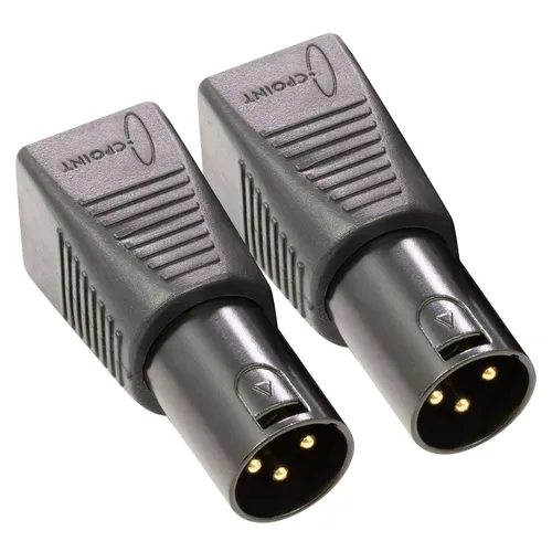 Vista 12 de CPoint XLR RJ45 - Adaptador CPoint XLR RJ45 Ethernet a DMX512, convertidor de cable hembra de 3 pines, XLRJ45-3F