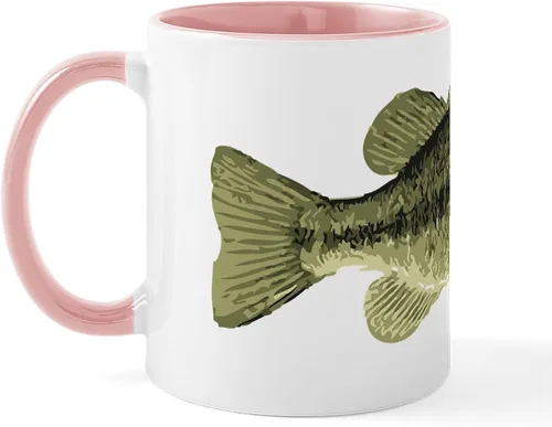 Vista 15 de CafePress Bigmouth Flathead - Taza de café de cerámica (11.0 fl oz)