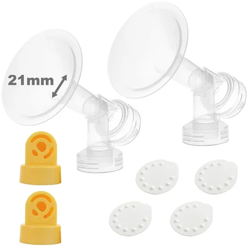 Vista 12 de Kit de bomba de leche. Válvulas y membranas para la bomba Medela, como las bombas de Lactina, Symphony y Swing
