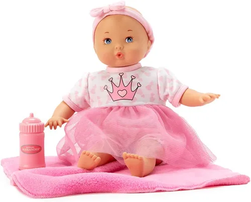 Vista 10 de Madame Alexander Muñeca Sweet Baby Nursery de 12 pulgadas, flores y lazos