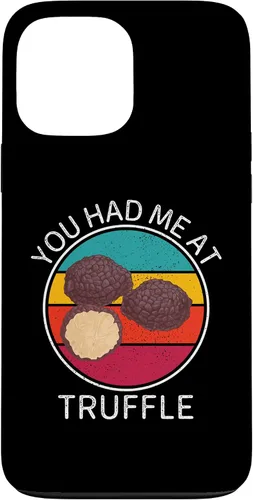 Vista 22 de Vintage You Had Me At Truffle Food Lover Case for iPhone 14 Pro Max