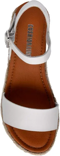 Vista 5 de CUSHIONAIRE Melissa - Sandalias de cuña tipo alpargata para mujer