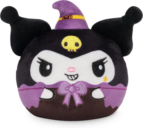 Vista 8 de TeeTurtle Sanrio My Melody and Kuromi - Peluche reversible de 4 pulgadas Ángel y Diablo Mi Melodía y Kuromi