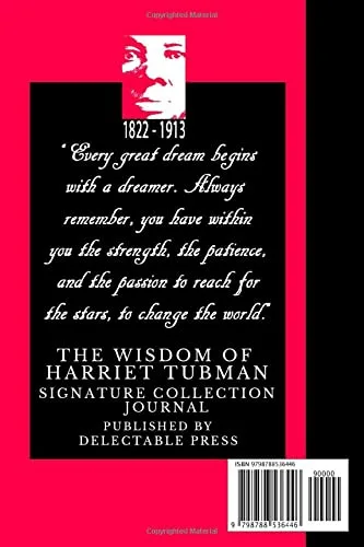 Vista 2 de The Wisdom Of Harriet Tubman - Signature Collection - Journal These beautiful contemporary design Journals bring famous figures from history, along