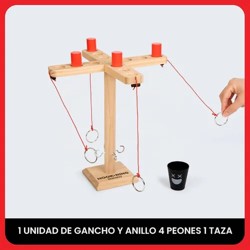 Vista 6 de ¿QUÉ MEME? Buzzed 4-Way Hook & Ring Juego de beber por Relatable