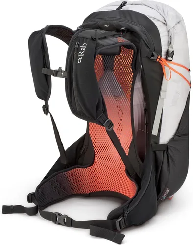 Vista 4 de Rab Mochila Syclon XP para hombre Negro/Peltre Oscuro