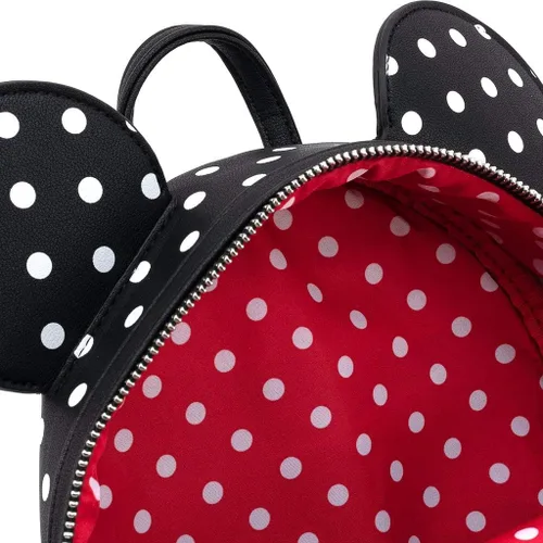 Vista 7 de Loungefly Disney Minnie Mouse - Bolso de hombro con doble correa para mujer Multi