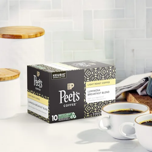 Vista 4 de Peet's Coffee Paquete de K-Cup Colombia Luminosa, 10