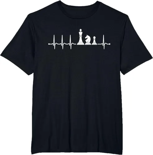Vista 31 de Camiseta de ajedrez, niños de ajedrez, amantes del ajedrez, camiseta de ajedrez para niños, Negro