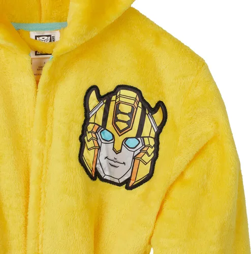 Vista 3 de Transformers Bata de felpa para niño pequeñogrande