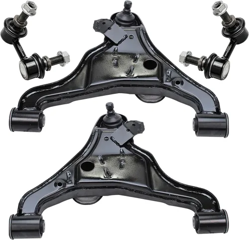 Vista 85 de Detroit Axle - Ejes de eje CV delantero izquierdo y derecho + Reemplazo de juntas esféricas de brazos de control inferiores delanteros para Ford